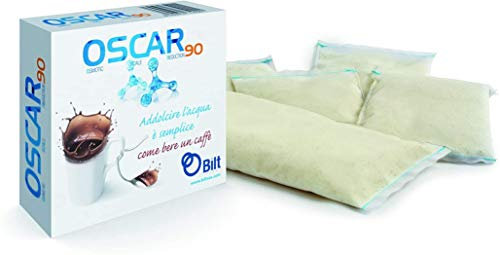 OSCAR 90 Sacchetti filtro OEM | indipendente dal sistema | decalcificazione | Addolcitore d'acqua | Macchina da caffè | Macchina per caffè espresso | Macchina per schermo | Serbatoio acqua (3, 90)