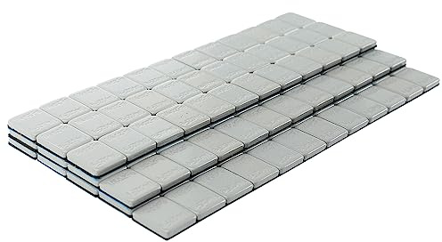EASYBERG Adhesive Stick On Wheel Weights, 1/4 oz Low Profile Tire Balancing Weights for Cars, Trucks, SUVs, Motorcycles – 720pcs Total, 180oz/Box