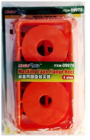 Master Tools Trumpeter 09978 - Masking Tape Flange Reel 4 Sets