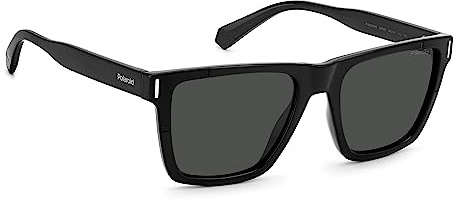Polaroid Pld 6176/s 807/M9 BLACK Sunglasses Men's Polycarbonate, Standard, 54