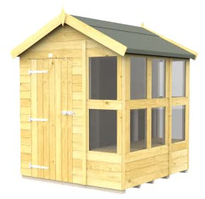 Total Sheds 6x6 Apex Potting Shed Fast 2-5 Days Delivery Anywhere In The U.K