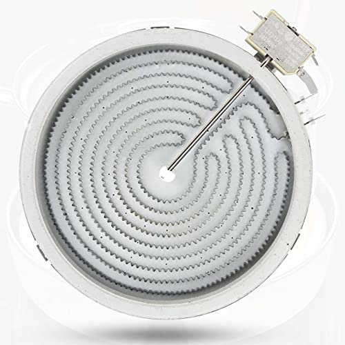 Soobool Upgraded WB30T10136 8 in Radian Surface Element. Replace1474221 AP4363599 PS2339867 EAP2339867. Compatible with GE Glass Ranges ABS4 JCP3 PCP9 JP30 JP33 JP34 JP35 XB62 PP91 JB62 Series.