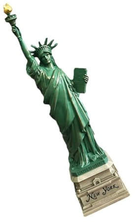 PRETYZOOM Kompakte Freiheitsstatue Aus Harz Tischdekoration Für Haus Und Garten Kreativer Gartenschmuck Souvenirstatue Für Wohnraum