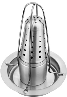 DROMEDARY Edelstahl Hähnchenhalter,Hähnchenbräter,Geflügelbräter,Bierdose Hähnchengriller,Grillgestelle,Hähnchenbräter Grill,Hähnchen Ständer Grill
