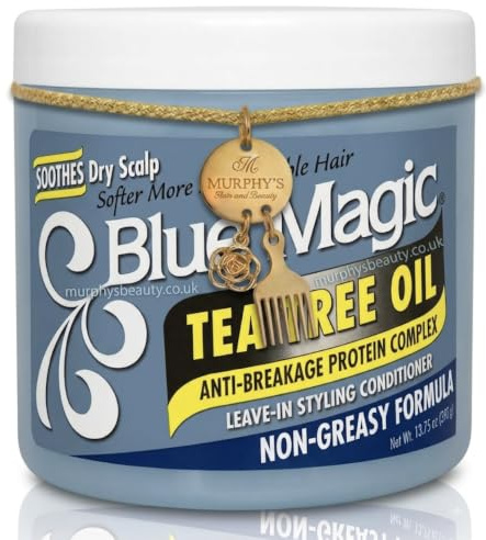 MBlue Magic Tea Tree Oil Leave In Styling Conditioner (12oz) By Murphy's Hair & Beauty