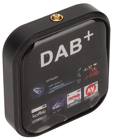 DAB DAB + Radioempfänger USB-betriebener Tragbarer Digitalradio-Empfängeradapter mit Antenne für Android
