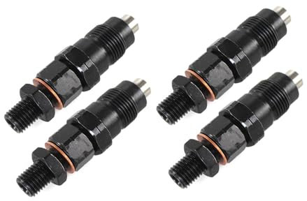 Injecteur de Carburant 7023120 16001-53900 6722147, 4 pièces, Compatible avec Bobcat, Chargeur Kubota, Tracteur et Pelle