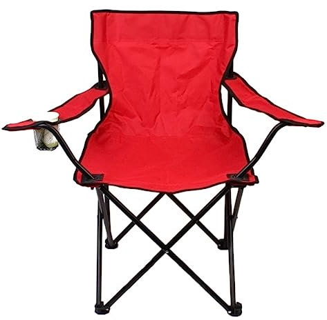 HZHXIFUFA Klappbarer Campingstuhl, Outdoor-Klappstuhl, Armlehnenstuhl, tragbarer Angel-Campingstuhl für Reisen, Wandern, Picknick, Strand, Indoor- und Outdoor-Klappstuhl