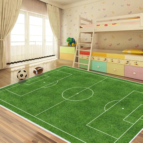 VHCLYBJU Alfombra con Mapa de Juego de interacción Padres-Hijos, Alfombra de Coche Infantil, Alfombra de Juego Infantil 3D con Pista de Carreras, Antideslizante, para habitación Infantil