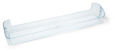 KGA SUPPLIES Hyllstång med nedre flaska kompatibel med Smeg Kylskåp och frysar – transparent dörrställ i plast