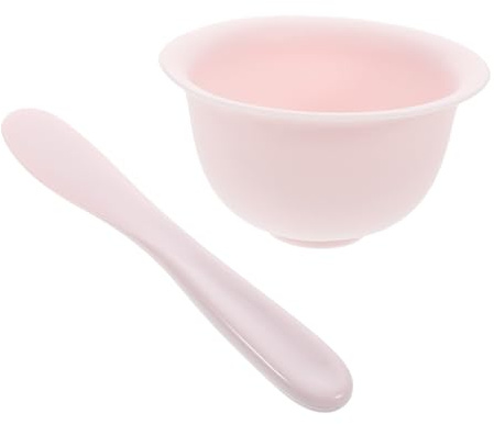 EPIGEIST Recipientes de Silicona para Mezclar Mascarillas Faciales Herramientas de Spa para Bricolaje Recipiente para Cuidado Piel Casa