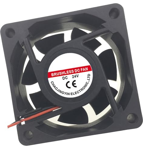 2. Heavy Duty 60mm Computer Case Fan, Low Noise, Energy Efficient Radiator Cooling, CPU/Workstation/Router PC Cooling Fan