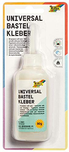 Folia 55021 – Pegamento de Manualidades Transparente, 80 ml