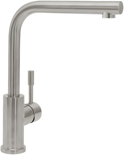 Villeroy & Boch Modern Steel 966811LC Single-Lever Sink Tap Solid Stainless Steel Low-Pressure