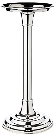 EDZARD Stand for Champagne Cooler, Heavy Silver Plated, Height 23 in, Inner Diameter on top 7 in