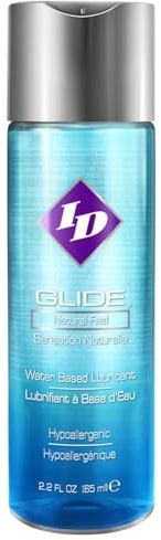 ID Glide Gleitgel auf Wasserbasis, geschmacksneutral, Premium-Gleitmittel für unbeschwerten Sex, 65 ml – Ihr Premium-Gleitmittel auf Wasserbasis für diskrete sexuelle Momente. Kondomverträglich