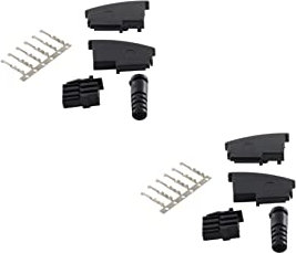 shiverpeaks BS72000-SET2 Cavo di Collegamento Connettore Telefonico Cavi Telefono Tae F Nero