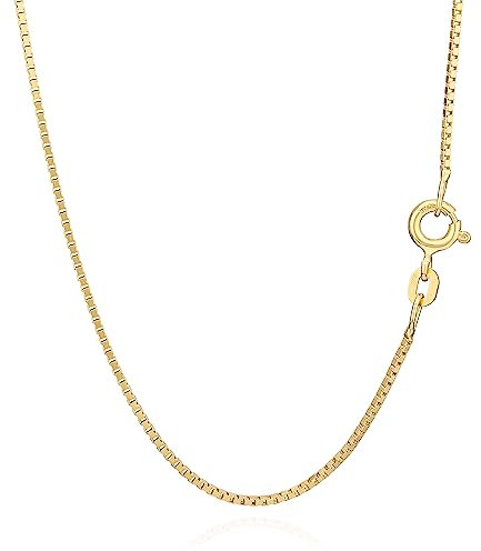 NKlaus 55cm Venezianerkette 585 Gelbgold 14 Karat elegante Halskette filigrante Breite 0,9mm Collier 3,25g schwer 9370