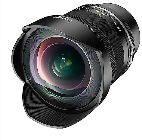 Samyang MF 14mm F2.8 MK2 Sony E - objectif grand angle mise au point manuelle pour plein format et focale fixe APS-C Sony E Mount, 2e génération A6300, A7 III, A7R III, A6400, A7R IV, A6100, A6600