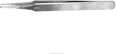 Vallejo - Pinzette, rund, 120 mm - Plastikmodellbau, Werkzeug