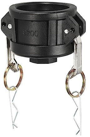 PATIKIL IBC Tote Adapter 2 Cam Lock to 3/4 Female Thread, 275-330 Gallon Drain Adapter Fitting for Tank Garden Watering Hose
