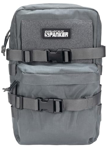 EXCELLENT ELITE SPANKER Taktischer MOLLE-Trinkrucksack, Wasserblasenträger für taktische Weste, Rucksack, Plattenträger, Schwarz, Kojotenbraun, Grau, Ranger-Grün, Multicam, Multicam-Schwarz, Classic