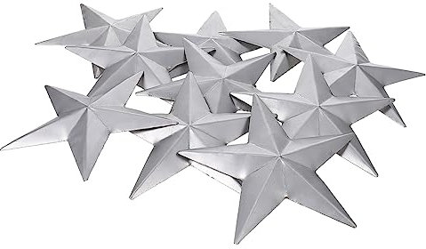 DECHOUS 10stücke Teiliges Große Fünf-punkte-eisenkunstprägeschablonen Aus Robustem Eisen Für Diy-reliefgestaltung Und Basteln Von Dekorativen Sternen