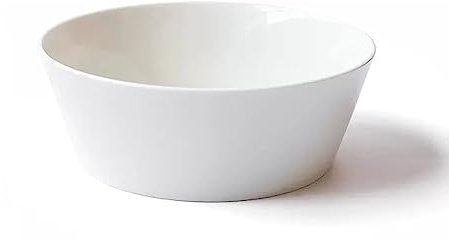 MANAFEEL Insalatiera Ciotola for zuppa grande for hotel bianco Ciotola for zuppiera grande in ceramica for uso domestico in stile europeo Ciotola per Insalata