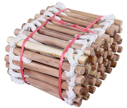 Feuertreppe Strickleiter 5M Feuerleiter Weiche Rettungsleiter Seil Notfallarbeitssicherheitsreaktion Selbstrettung rutschfeste Heim-Outdoor-Kletterleitern FüR Fenster Und Balkon