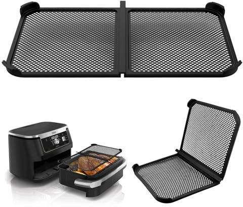 Spritzschutz für Ninja Foodi Flexdrawer 10,4 l Heißluftfritteuse AF500eu, Silikon Ninja Heißluftfritteuse Zubehör, Spritzschutz Ninja Af500eu, Airfryer Zubehör für Ninja Heißluftfritteuse 10,4 Liter