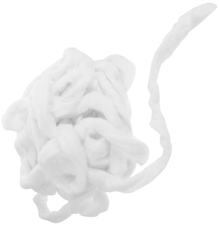 CALLARON Friseurwatte Baumwolle 200g Weiße Wattebällchen für Make Up Entfernung und Hautpflege Leicht Einweg Friseurzubehör für Gesicht und Tägliches Styling