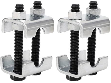 Ausla Strumento Compressore a Molla Regolabile per Compressore a Molla a per Auto con Automobili con Doppia Sella Mondiazione Universale 1-2in Regolazione dell'altezza della