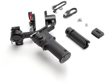 For DJI for RS 3 mini Gimbal 795g Lightweight Design Support A7 + 24-70mm F2.8 GM 1.4 Full-Color for Touchscreen RS3(RS 3 mini)