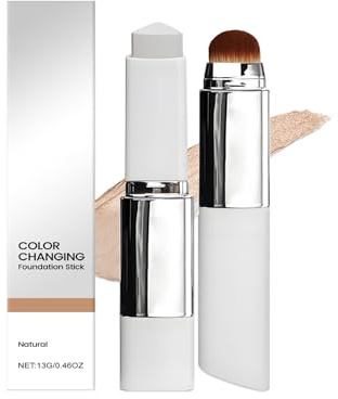 Clarea Fond De Teint stick,3-en-1 Correcteur Illuminateur Base Maquillage - Texture Crème Hydratante - Fini Naturel Peau Neuve - Pour Tous Types de Peau,fond de teint coréen (Médium)