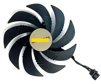 Parte de refrigeración de la computadora Ventilador de tarjeta gráfica PLD10020S12H de 105MM Compatible con ventilador de refrigeración OC for juegos RTX 4090 RTX 4080(Silver)