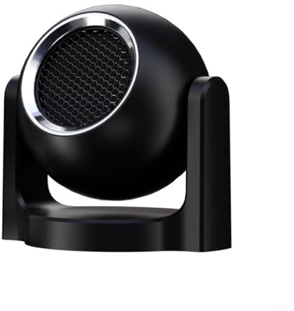 Chauffage de voiture portable 12 V 120 W avec flux d'air rotatif à 360° pour désembuage rapide et déshumidification dans les véhicules
