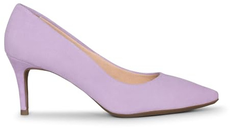 miMaO. Zapatos Mujer de Piel de Ante con tacón Fino y Plantilla de Gel. Diseñado y Fabricado en España