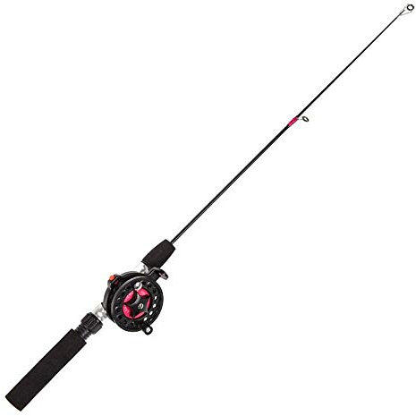 Ogquaton Winter Super Kurze Versenkbare EIS Angelrute Teleskop Mini Eisfischen Pool, Mit Angelrolle 62 cm 27 cm Langlebig und Nützlich