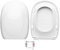 HYDRO HOME - Copriwater Pozzi Ginori Come Originale per Easy/Easy02, Tavoletta WC Pozzi Ginori Coperchio Water Termoindurente, Asse WC Made in Italy con Fissaggio dall'Alto (CHIUSURA CLASSICA)