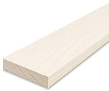 REESE Glattkantbretter Fichte gehobelt, 1,9 cm x 60 cm lang - 10 cm Breite | Zum Bau von Regalen und Möbeln, Für Bastelarbeiten