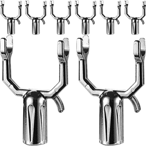 Yardwe 8 Stück Aststütze für Obstbäume, Baumstütze aus Aluminium, Y-Form Pflanzenzweigunterstützung Obstbaumstützen für Weinberge & Garten