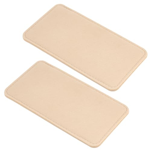 PH PandaHall 2 Stück Filztaschen Bodenformer Einlegetaschenboden Beige Geldbörsenböden Rechteckige Tascheneinlage Brett Taschenbodenformer Für Handtasche Rucksack Einkaufstasche