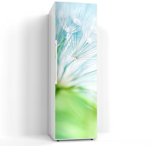 DEQORI Magnetfolie für Kühlschrank 60x190 cm | Motiv Flüstern des Winds | dekorative Magnetmatte Gefrierschrank Schutz | Magnet Deko-Folie selbstklebend, magnetisch & wasserabweisend