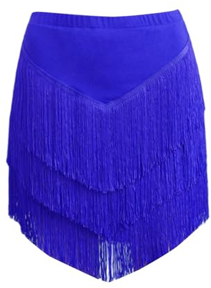 Damen Bauchtanz Rock Hüfttuch Quaste Hüfttuch Outfits Rock Bauchtanz Kostüm Ballettrock Hüfttuch mit Münzen Tanz Hip Belt Bauchtanz Rock Tanzrock Fransenrock Performance Outfit für Frauen Mädchen
