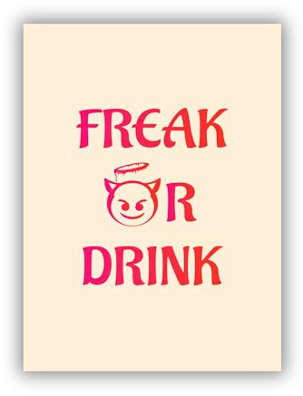 Freak Or Drink Anything But Vanilla Edition - Il gioco per bere coppia più pazzo perfetto per appuntamenti serali, compleanni e anniversari - Let's Get Drunk, Wild & Freaky! | Regali di San Valentino