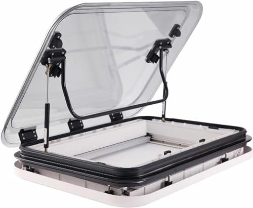 RV skylight roof vents with LED lights - Replace roof windows window windows car camper - durable design for optimal ventilation and lighting.