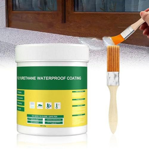 Revestimiento Impermeable Transparente Sellador Transparente Aislante Impermeable para Baño, Inodoro, Azulejos, 100g
