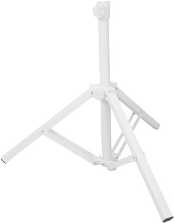 Milisten Base Fixe pour Moulin à Vent en Fer, Structure Trépied Blanche | Usage Plage et Jardin, Résistance aux Intempéries, Support Polyvalent pour Décorations Éoliennes