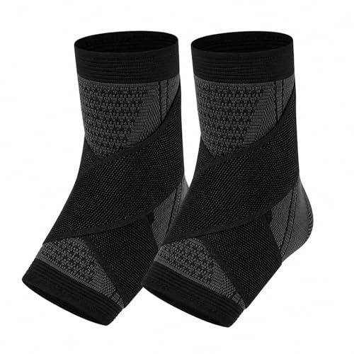 2 Tobilleras Ajustables Talla L Compresión Deportiva para Esguince Tobillo Fascitis Plantar Estabilizador Correr Baloncesto
