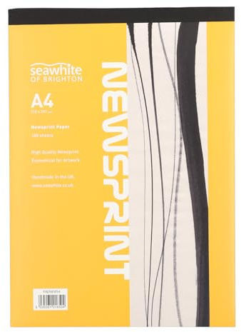 A4 Newsprint Pad by Seawhite Of Brighton